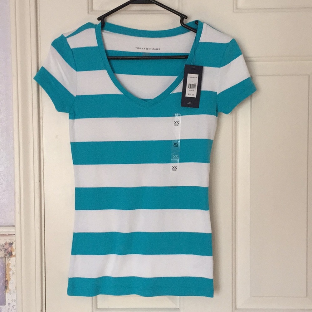 Tommy Hilfiger v neck tee
